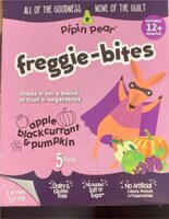 Freggie-Bites: Apple, Blaccurrant and Pumpkin