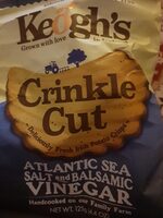 Crinkle Cut Atlantic Sea Salt and Balsamic Vinegar