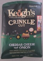 Crinkle cut: chedar cheese and onion
