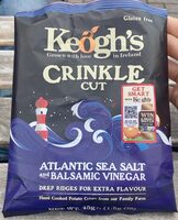 Crinkle Cut: Atlantic sea salt and balsamic vinegar