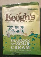 Shamrock and Sour Cream Potato Crisps