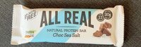 All Real Natural Protein Bar Choc Sea Salt