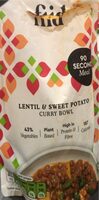 Lentil and sweet potato curry