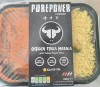 Chicken Tikka Masala with Yellow Power Rice
