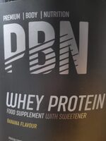 PBN WHEY PROTEIN Banana Flavour