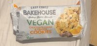 Chocolate chunk and orange cookies