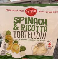 Spinach and ricotta tortelloni