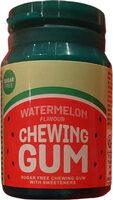 Watermelon flavoured chewing-gum