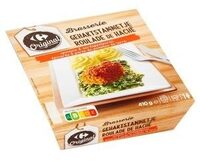Carrefour Original Brasserie Roulade de Haché Épinards & Purée