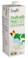 SIMPL Lait demi-écrémé