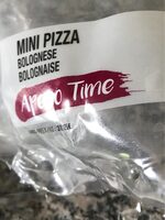 Mini pizza bolognaise