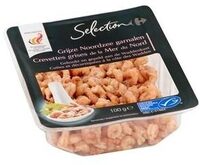 Carrefour Selection Crevettes Grises de la Mer du Nord