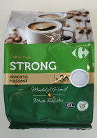 Coffee pads strong