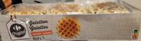 Carrefour Original Galettes Nature 6 x 2 Pièces