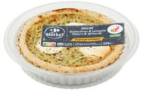 CAR Quiche chèvre épinards
