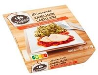 Carrefour Original Brasserie Cabillaud Tomate Stoemp aux Épinards