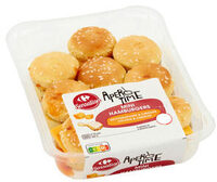 Carrefour Traiteur Gourmet Mini Hamburgers Volaille & Cheddar 9 Pc