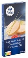 Carrefour Extra Bloc de Foie Gras d'Oie