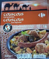 Carrefour Sensation Couscous Légumes Kefta de Boeuf & Merguez