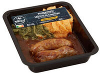Carrefour The Market Traiteur Gourmet Saucisse de Campagne Duo de Stoemp Carottes & Épinards