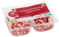 Carrefour Classic' Lardons Salés - 25% Sel