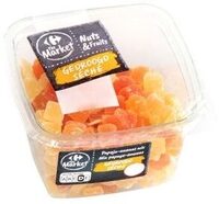 Carrefour Nuts & Fruits Séché & Sucré Mix Papaye-Ananas