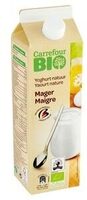 Carrefour Bio Yaourt Nature Maigre