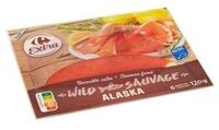 Carrefour Extra Saumon Fumé Wild Sauvage Alaska 6 Tranches