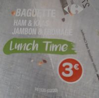 Carrefour Bon Appétit! Baguette Jambon & Fromage 270 g Pain Multi