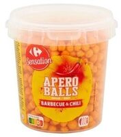 Carrefour Sensation Apero Balls Goût Barbecue & Chili