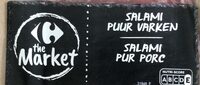 Carrefour Salami pur Porc