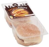 Carrefour Classic' Chicken Burger avec Gouda 2 Pièces