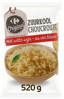 Carrefour Original Choucroute au Vin Blanc