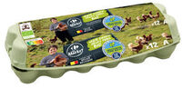 Filière Qualité Carrefour The Market Oeufs Frais Bio 12 Pièces