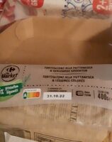 Tortiglioni alla puttanesca et légumes coloriés
