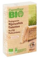 Carrefour Bio Galettes de Riz Multicéréales
