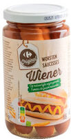 Carrefour Saucisses Wiener 6 Pièces