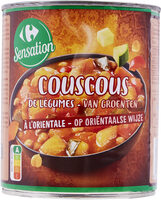 Couscous de legume à l’orientale