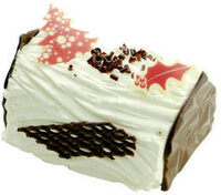Carrefour Bûche Crème Fraîche-Cerises 4P