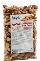 Simpl Noix et Fruits Séchés Mélange de Noix