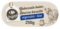 Carrefour Original Beurre Baratté Doux