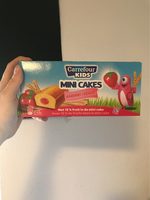 Mini cakes fraise