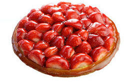 Carrefour Tarte aux Fraises 22 cm 6 Personnes