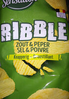 Ribblechips Sel & Poivre 200g