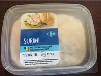 Préparation de surimi à tartiner