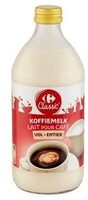Carrefour Classic' Lait pour Café Entier