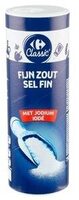 Carrefour Classic' Sel Fin Iodé