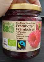 Confiture bio framboises