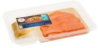 Filière Qualité Carrefour Extra Saumon Carpaccio Sauce Moutarde-Aneth & Fromage