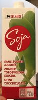 Soja sans sucres ajoutés